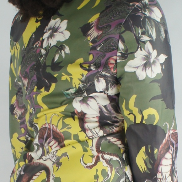 Mint Green Floral High/Low Jacket - Picture 5 of 7